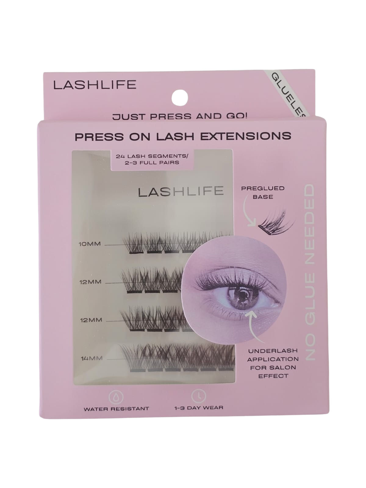 PRE GLUED, 7 DAY WEAR CLUSTER LASHES